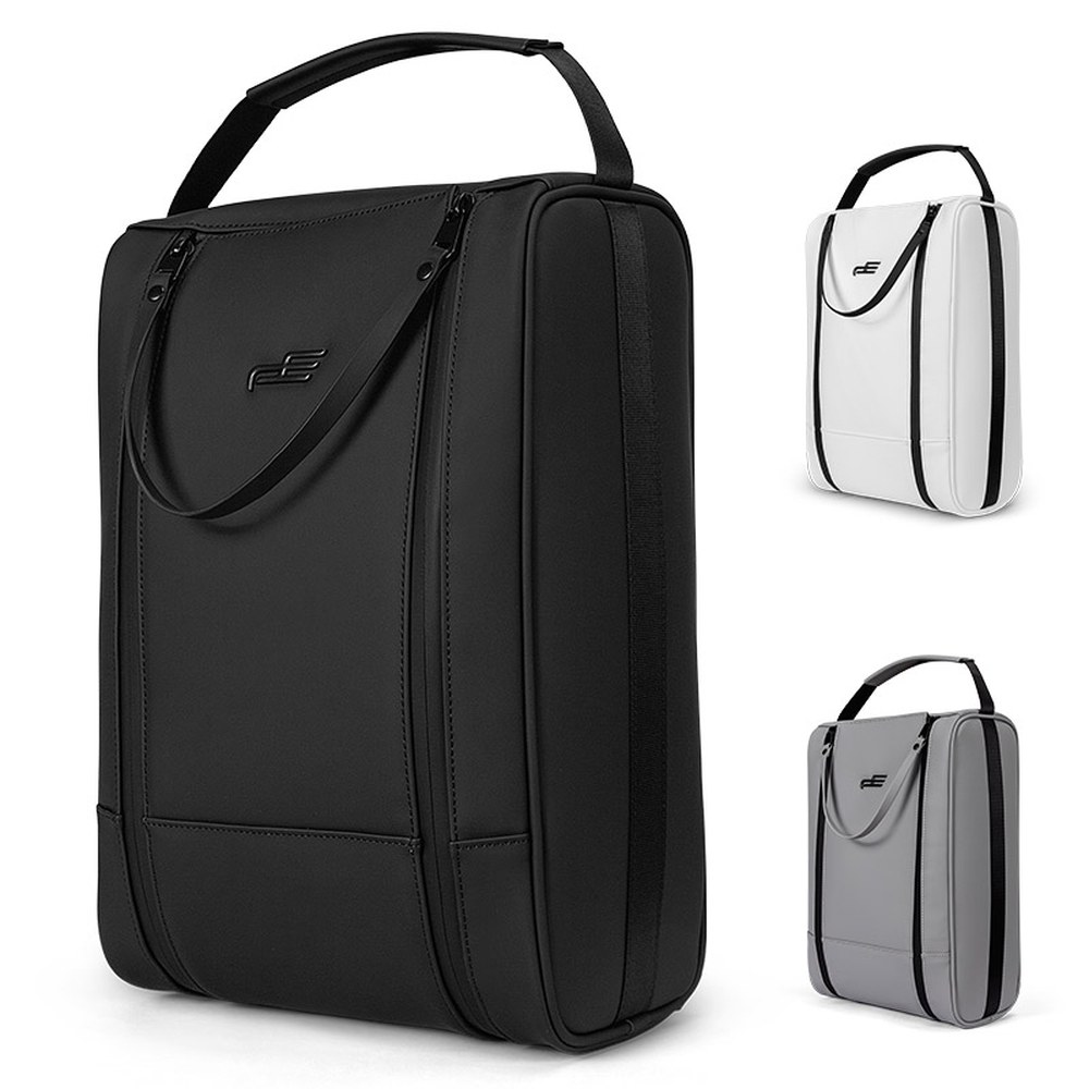 PlayEagle Light Luxury Shoe Bag in black, white and grey
