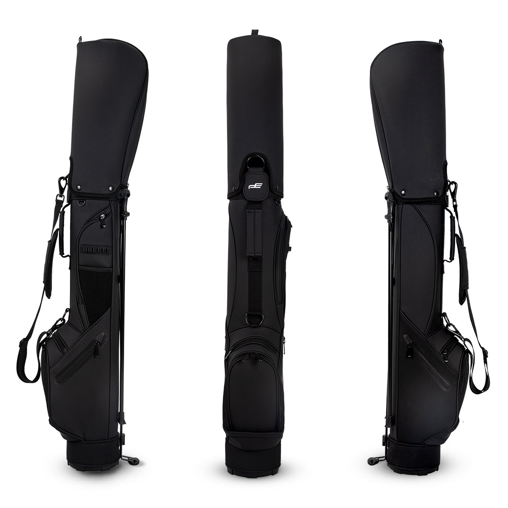 PlayEagle Players Pencil Stand Bag black detail angles